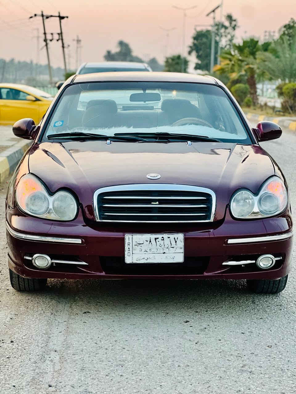 السلام عليكم سوناتا ٢٠٠٤ رقم بغداد ٦سلندر حادثه جاملغ خلفي جهة السايق مكاني بابل النيل ***********
