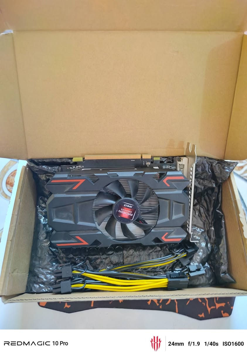 كرتات للبيع هنه شغالات وفاحصهن بس ابيع فحم شلعه سعرهن 135عدد 3قطع 
Gtx1050 g4 قطعتين 

Rx580 g8.                قطعه وحده

رقمي ***********

