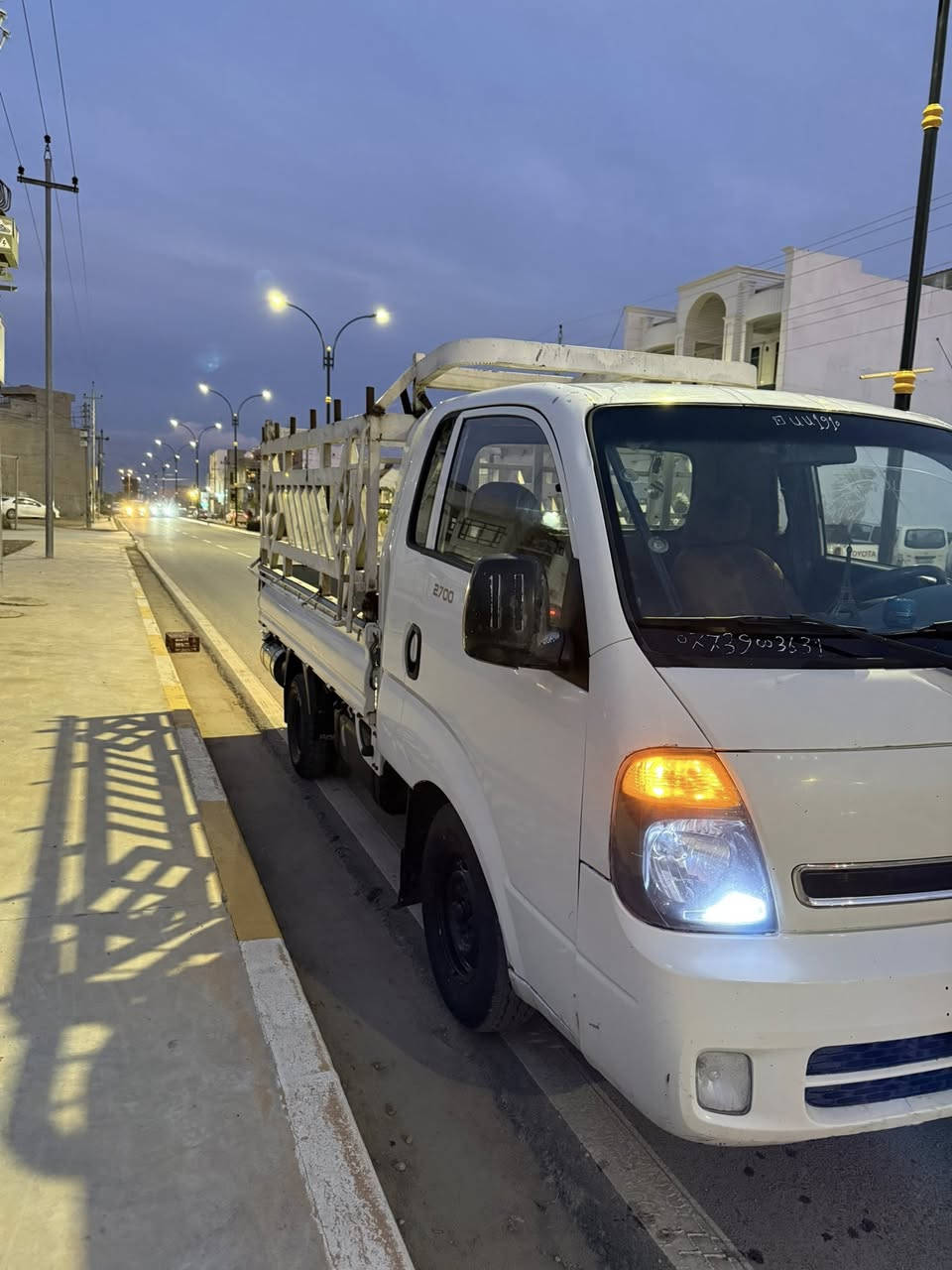 السلام عليكم
كيا حمل 2700 موديل 2014
السعر / 105
العنوان / كلار
كير + محرك كفالة
تخم تاير جديد
مشط وباور جديد
حدادية مابيها نقص
باقي التفاصيل بالصور
مكفولة من الغرامات
للاستفسار اكثر ***********
