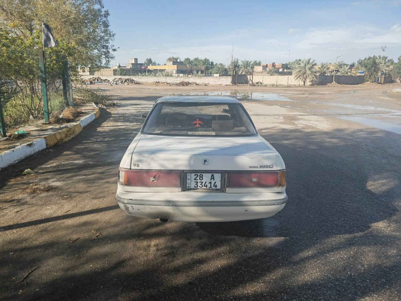 السلام عليكم للبيع مارك عظم موديل 91 سياره جاهزه رقم نجف انكليزي محرك او كير جدد مكانه بل نجف شارع المطار السعر 27  الشراي *********** / ***********
