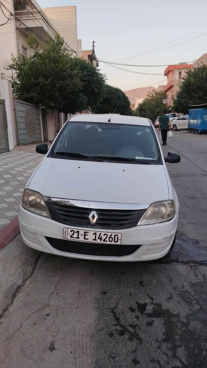 ڕینۆ لۆجان 
مۆدێل 2010 ئۆتۆماتیک و ناوزەرد 
دوو پارچە بۆیاخ 
سەنەوی تا 2028 تازەیە 
گێرو مەکینەو تەحویل و غرامە بەشەرت 
سەیارەکە لەسلێمانیە 
سیعری 49 گەڵاو معامەلەیەکی کەم 
*********** السليمانية, العراق
