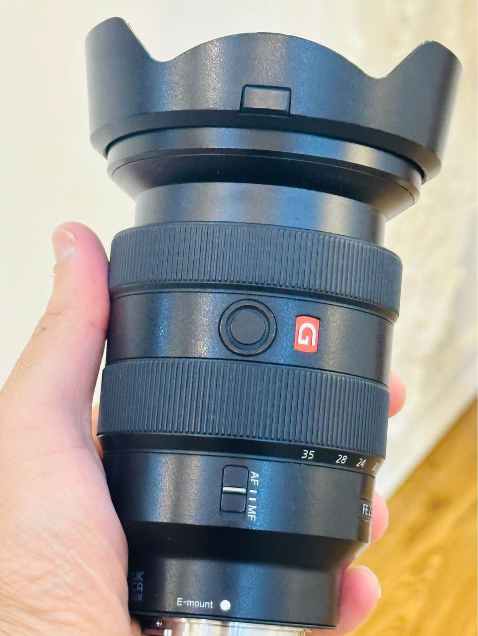 � للبيع – عدسة Sony G Master 16-35mm

عدسة Sony G Master 16-35mm بحالة ممتازة جدًا، استخدام خفيف ونظيف، وخالية من أي عيوب أو مشاكل.

✅ مناسبة للتصوير السينمائي، وتصوير المناسبات، 

💰 السعر: يُذكر عند التواصل.

📞 للاستفسار *********** الصويرة, واسط
