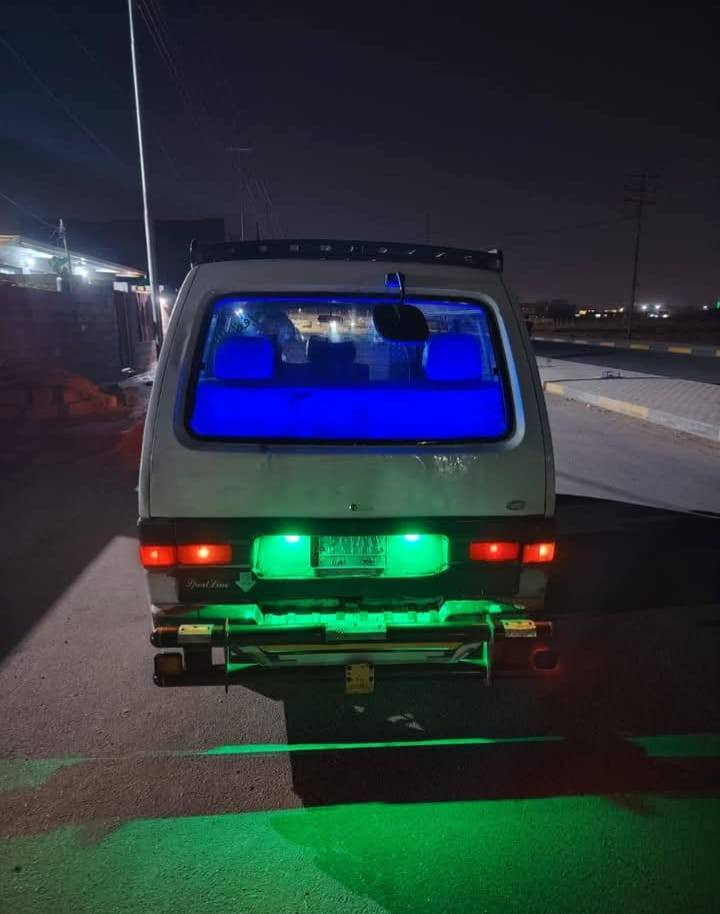 سلام عليكم كيه لبيع الموديل 1995 السنويه 2026 الشهر 6محرك كير وكسن مكفول كفاله عامه 🧿 السياره باص فان سياره تخم تاير المكان ابو غريب  رقم الهاتف ***********/***********
