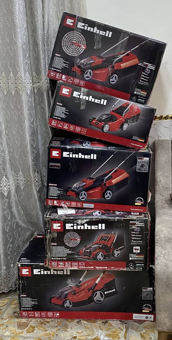 اسلام عليكم اخوان غراض باله الماني اصلي ادريلات و كوسرات و كبريسرات التفاصيل بل صور هنه كلهن و اخوان اذا تريد جمله سعر يختلف و اذا تريد مفرد سعر يختلف عنواني بغداد للستفسار اتصل على الرقم ***********
