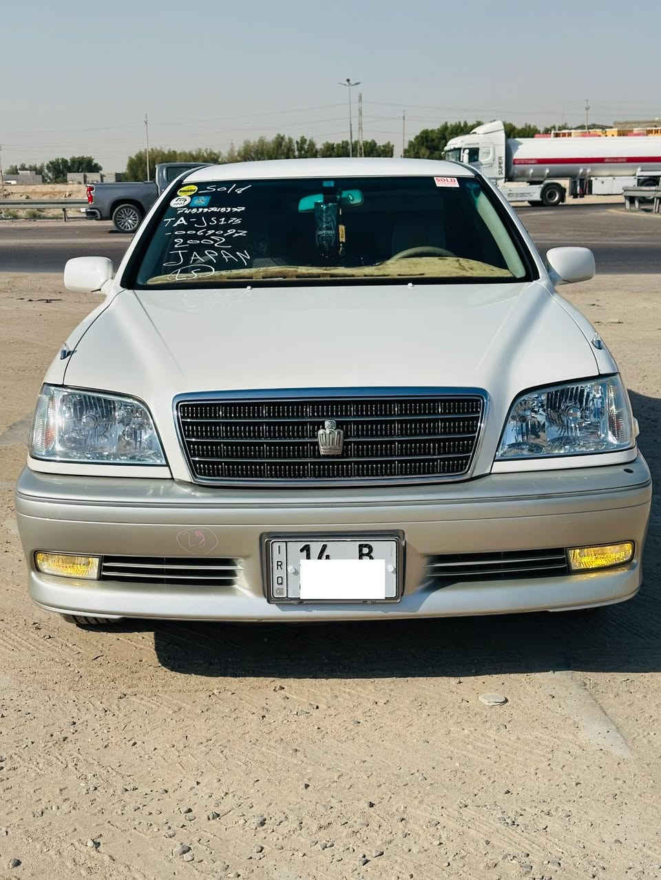 السلام عليكم
للبيع جنون ملكه 

موديل 2002

رقم بصره تسجيل جديد مزاد دوله تحويل ثاني يوم

تحويره نجف 

كفاله عراق 

3 دكم كرستال اصل

ستيرن كهرباء 

شاصي 175 دي فور الجبير

كشنات كهرباء امامي  

شاشه

برده كهرباء 

ويل 16 نجمه 

جنجر + بلوتوث 

سياره كلش جديده وحلوه جاهزه من كلشي

حداديه وضع الشركة

تخم تاير

سيارة جديدة كلش وضع الشركة ماشية 120 حقيقي الاستفسار الاتصال 
***********
***********
