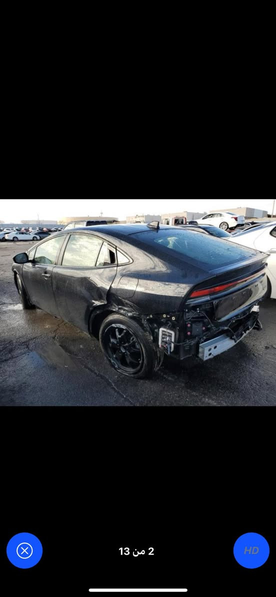 السلام عليكم تويوتا بريوس 2023 مكاني الغزالية سعر 155 قفل 
نصبغ بيه بس باب وجاملغ خلفي ماشيه 48
***********
