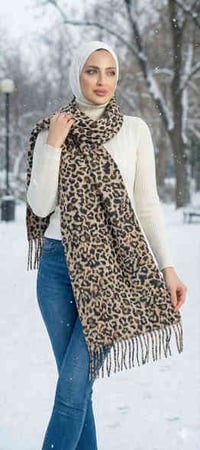🧣❄️ شال رقبة شتوي أنيق – دفء وأناقة بذوق راقٍ ❄️🧣 سكارف شتوي بخامة داف...