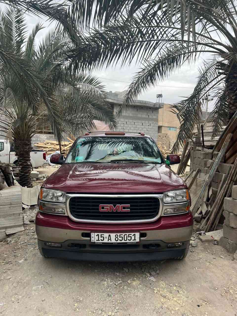 السلام عليكم
سياره جمسي للبيع مديل 2005
سياره جاهزه من كلشي مكينه وكير كله مكفول كهربائيات كلها شغاله تخم تاير جديد حداديه جديده 
مكينه 8.100كير 1000مكفوله من صبغ والضربه 
سياره باسمي سنويه ل 2030سياره حلوه ونشطه السعر 155وبيها مجال عنوان البصره ابو الخصيب ***********
