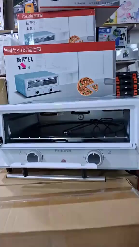 🍕 عيش أجواء البيتزا الإيطالية في بيتك! 
مع فرن POSIDA APS-1201 الكهربائي، حضّر ألذ بيتزا ومعجنات بسهولة وسريعه 
🔍 باب زجاجي مقاوم للحرارة لمتابعة الطهي لحظة بلحظة.
🍕 صينية بيتزا 12 بوصة + شبك خَبز + أداة سحب عملية.
💨 خفيف وسهل التنظيف… مثالي للمنازل والشقق الصغيرة!
استمتع بطعم البيتزا الطازجة والمقرمشة في دقائق ❤️
السعر بسيط 40الف دينار 
والتوصيل مجانا


**إذا كنت صاحب هذا الإعلان وتريد حذفه لأي سبب، رجاءا أرسل رسالة إلى الدعم الفني**