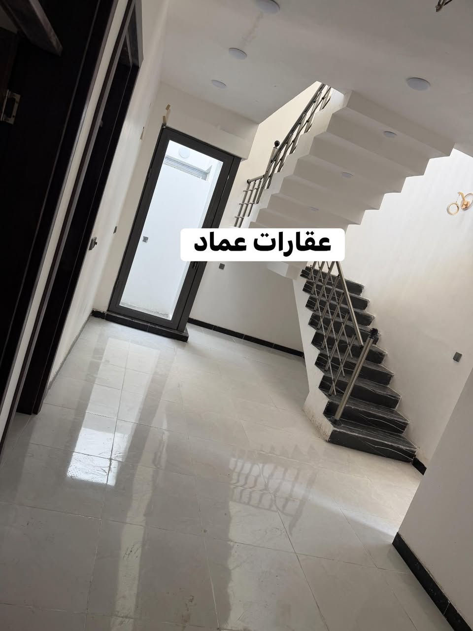 بيت للبيع مساحه 145م واجه 10 نزال 14 ونص قاطين 4 غرف زيروو شغل جناي فول. جبيريه 2. شارع 12. فارغ جاهز للسكن.  

📞 للاستفسار:
***********

🔑 وإذا عندك عقار حاب تبيعه أو تشتريه لا تتردد تراسلنا أو تتصل بينا.

📍 موقع مكتبنا:عقارات عماد البازي   سامراء – معمل ادويه عماره الخيرات مجاور شاكر المضمد المصلاوي
