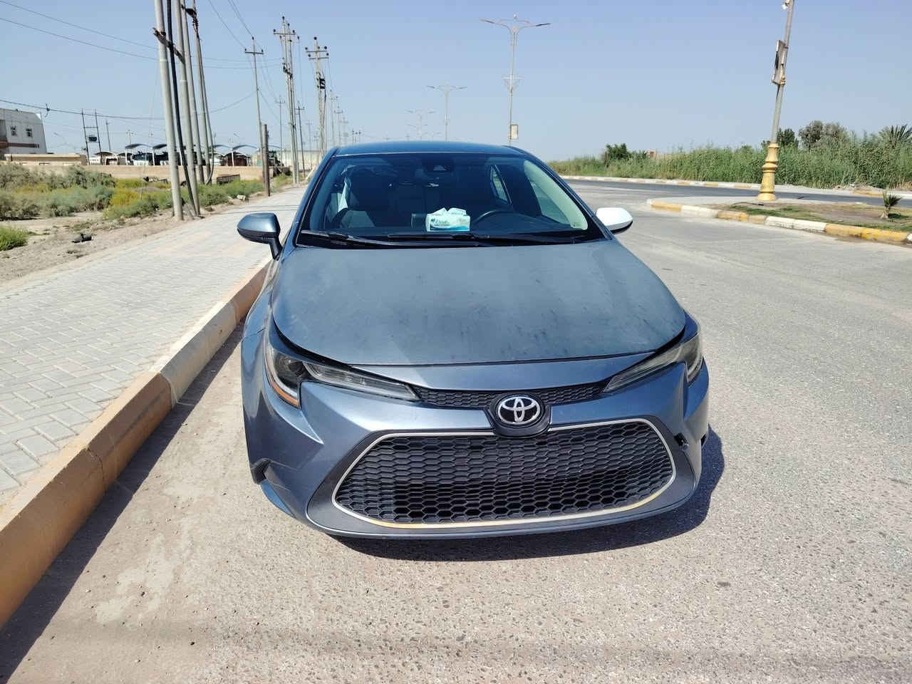 سلام عليكم كورلا موديل 2020 معوقين رقم بغداد حادثة بنيد وجاملغ تبديل للبيع او مراوس والسونار موضح لاستفسار اتصل ***********
