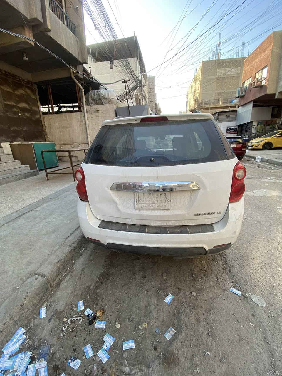 السلام عليكم  
شوفرليت اكيونكس ٢٠١٣ وارد خليجي لون ابيض السعر ٩٥$ بيهة مجال بصيط لتواصل/***********
