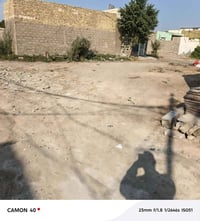 عرصه 100م مربعه ركن وجهيه 10 ونزال 10  مدفونه سبيس  خلف مستوصف علي الر...