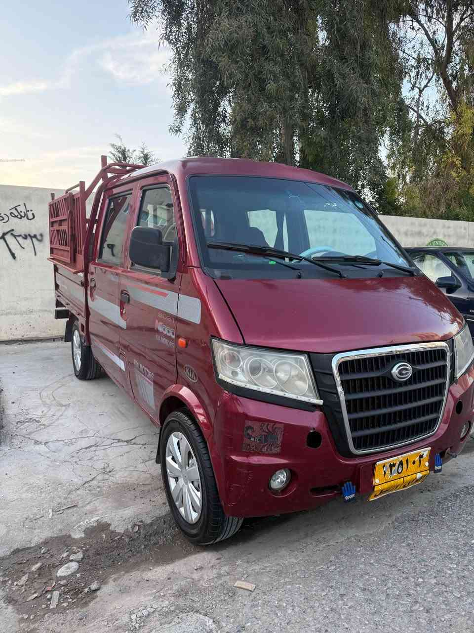گۆناو دەبڵ مۆدێل ٢٠١٢ بێ لێدران و بێ سبوغ سەیارەیەکی بێ کێشە و توند و تۆڵە رەقەم هە ولێر سەنەوی لە ٢٠١٧ بە سەر چوە گێر مەکینە تەبرید ساردوگەرم و ئەکسل و براوە و وەرگەران و بە ناوکردن بە شەرت هەزەی نوێیە تایەکانیشی مانگێکە بەستراوە ناونیشان هەولێر ١٧٠٠٠ هەزار رۆیشتوە
***********
*********** أربيل, العراق
