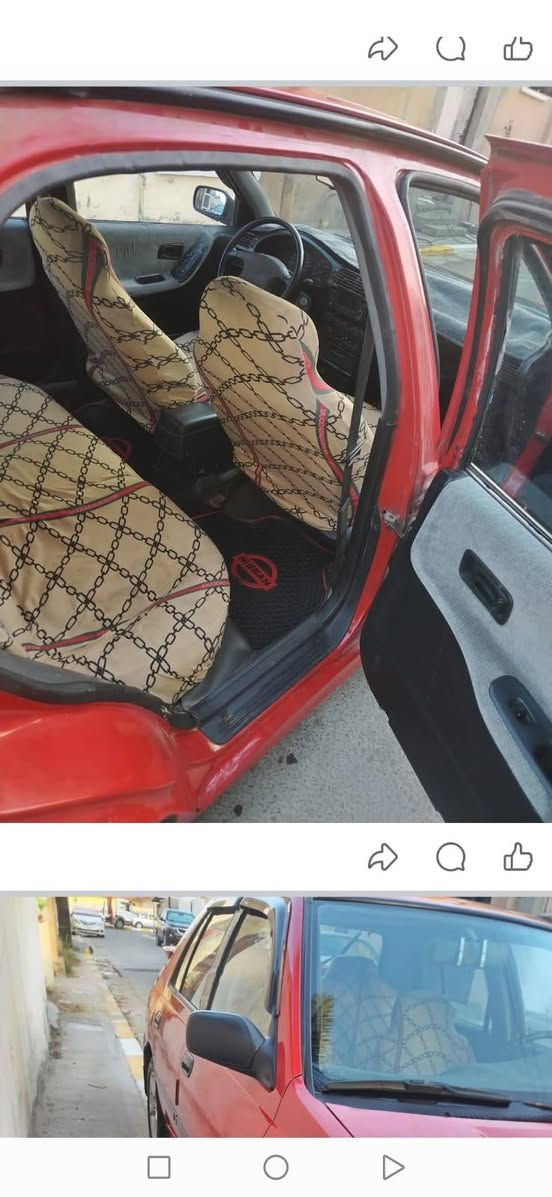 سلام عليكم للبيع سني موديل 91محرك وكير وكهربائيات كلها شغاله سياره جديده ومال بيت مصبوغه عام جماليه رقم ديالي تحويل مباشر السعر 32وبيها مجال اتصال على رقم *********** مكان السياره صلاح الدين بلد

