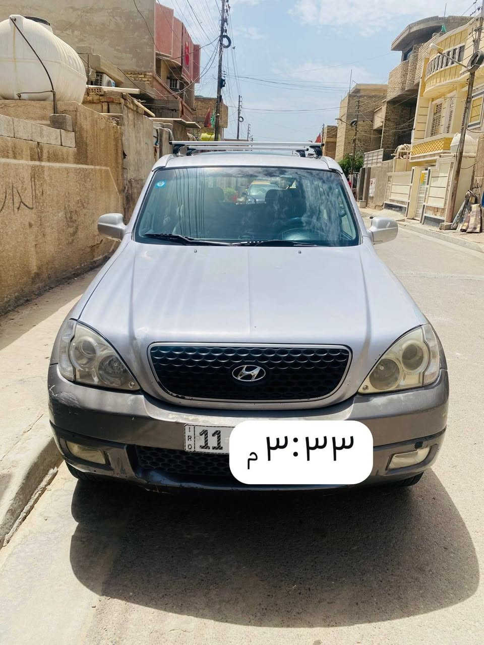 تريكان 2005
6سلندر بلادي 3500
فور ويل
تدفئه بالكشنات
رقم بغداد باسمي
سنويه مجدده لغاية 2030
تحويل ثاني يوم
محرك وكير مكفولات
بلاديه ماعدا طخه بالخشم مال الجاملغ الامامي الايسر
تبريد نقص غاز فقط
سعر 78 وبيه مجال
***********
