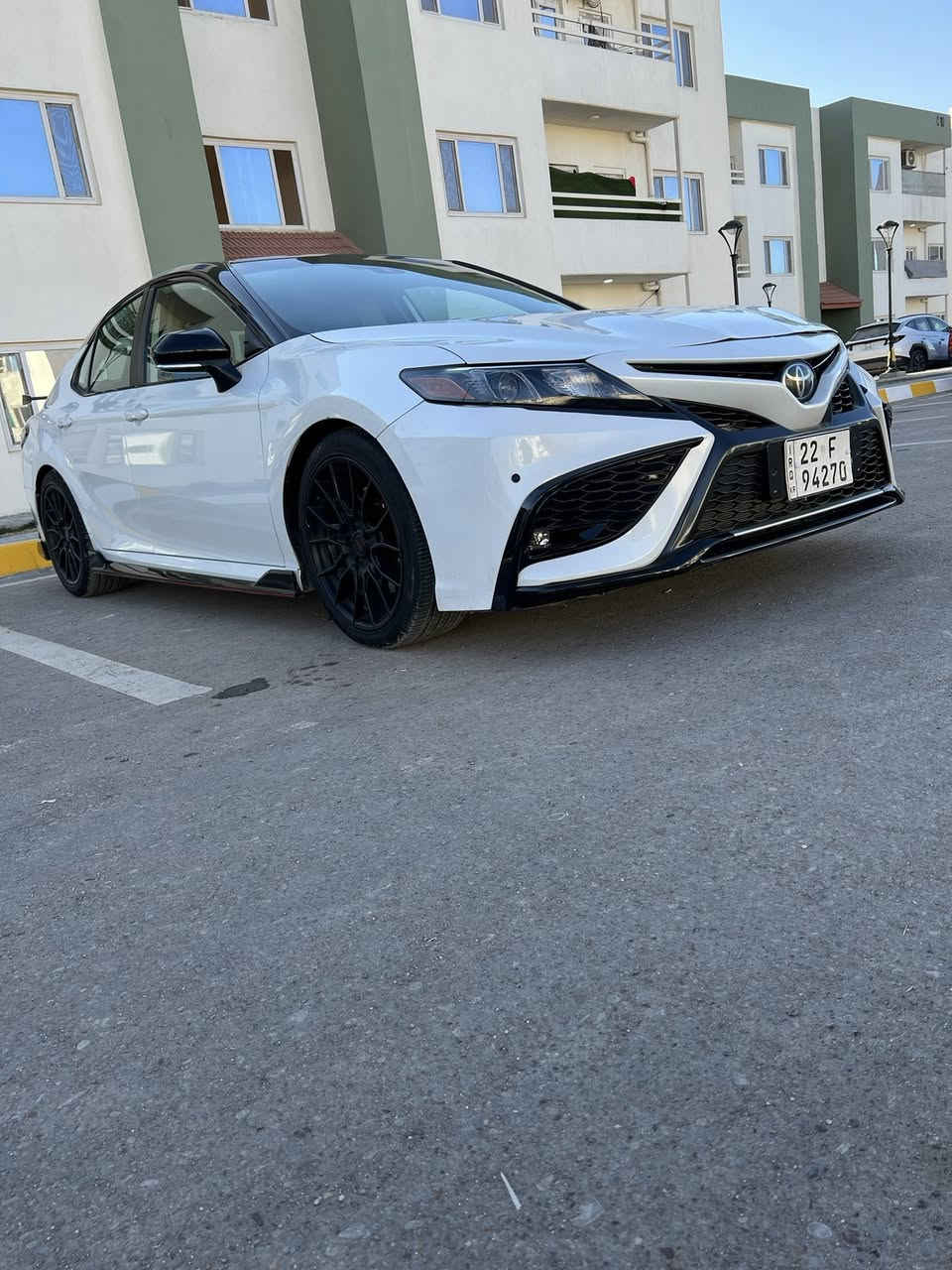 السلام عليكم
كامري TRD موديل 2022

6 سلندر حجم المحرك 3.500

رفم اربيل بـ اسمي 

شرط التحويل 

ماشيه 114 كيلو متر 

ضررها مثل ما موضح بالصوره 

مواصفات ال trd معروفه 

للتواصل . ***********

السعر 240
