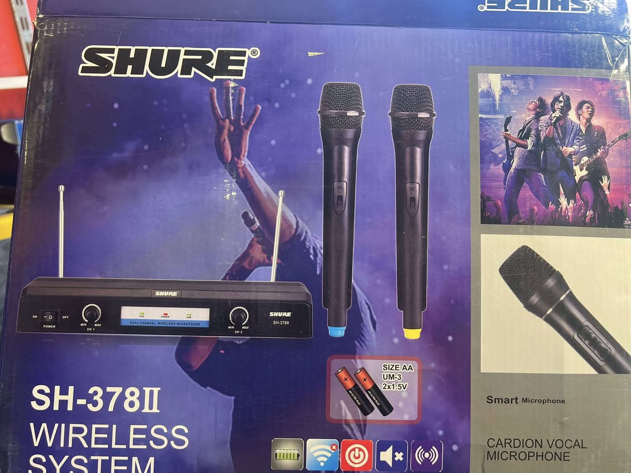 حلة باب الحسين
مايك من نوع شور كوبي نفس الاصلي صوت جميل وواضح مع الرسيفر كل هذة بسعر ٣٠ الف بس يوجد توصيل لكافة انحاء العراق رقمي ***********
