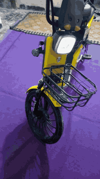 دراجة كهربائية • بطاريات نص عمر • ديالى الخالص