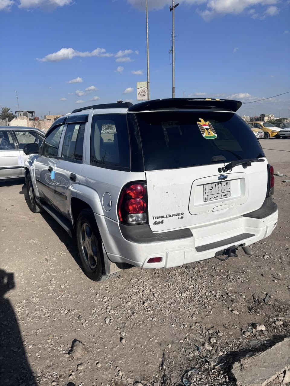 سلام عليكم
شفروليه بلايزر 2007

مكينه و كير مكفول 

قطعتين تبريد 

حداديه جديد 

تخم تاير جديد 

منضومة زنون جديده 

بيه مكانات صبغ 

عنوان كربلاء 

السعر 88بيه مجال 

للأستفسار ***********
