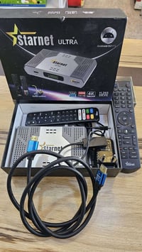 ستار نت الترا 4K • أندرويد 9 • بنفسجية مفعلة