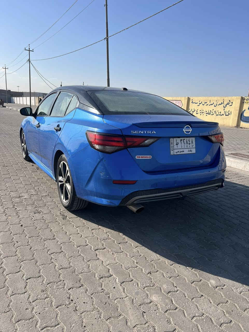 سيارة نيسان سنترا. موديل 2021
محرك 2000  اقتصادي 
اعلى الفئة SR  تبريد تدفئة 
رادار  امامي خلفي.  توقف ذاتي  مثبت سرعة شارة بالمرأي حادثها بسيط 
بونيد مبدل تايرات 
السيارة جديدة على وضع الشركة
معوقين باسم ولد شاب ثاني ايوم يسوي وكالة وبعد سنة وتصير حره السعر 118 
***********
 0770 324 4780
