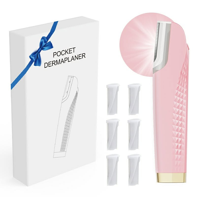 10 مع التوصيل  ، تجي وياها 5 قطع تبديل  
شفرة الديرمابلانينج الكهربائية المحمولة للوجه (Pocket Dermaplaner)
الوصف:
أداة تجميلية مبتكرة ومحمولة مصممة خصيصاً لتقشير بشرة الوجه وإزالة الشعر الوبري (شعر الخوخ) والخلايا الميتة بكل سلاسة وأمان. تمنحكِ بشرة ناعمة كالحرير، وتساعد في زيادة امتصاص سيرومات العناية وتثبيت المكياج بشكل مثالي بدون تكتل.
أبرز المميزات:
إضاءة LED مدمجة: مزودة بضوء أمامي كاشف لرؤية أدق الشعيرات والوبر لضمان نتيجة مثالية ونظيفة.
شفرات بديلة متعددة: يأتي الطقم مع 6 رؤوس شفرات إضافية قابلة للاستبدال بسهولة لضمان النظافة والاستدامة.
تصميم أنيق ومريح: ملمس خارجي بتصميم هندسي (Diamond-cut) يمنع الانزلاق أثناء الاستخدام، مع حجم "جيب" صغير يسهل حمله في حقيبة اليد.
آمنة ولطيفة: مصممة لحماية البشرة الحساسة من الجروح والتهيج مقارنة بالشفرات التقليدية.


**إذا كنت صاحب هذا الإعلان وتريد حذفه لأي سبب، رجاءا أرسل رسالة إلى الدعم الفني**