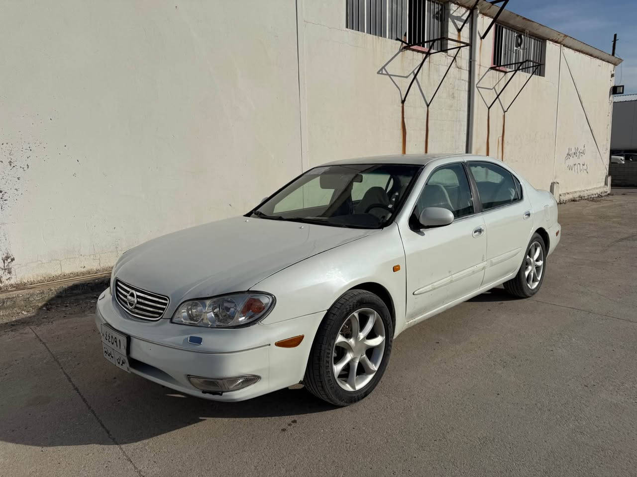 نیسان ماگزیما ٢٠٠٢ گێڕ عادی
گێڕو مەکینە بە شەرت 
حیزام بۆیاخە لە سەر ساغی 
تەحوی غرامە براوە بەشەرت
٢$گەڵا غرامەی تیایە دوای معامەلە دەیگێڕمەوە
نرخ٤٢  ٠$کەمێک 
***********
*********** السليمانية, العراق
