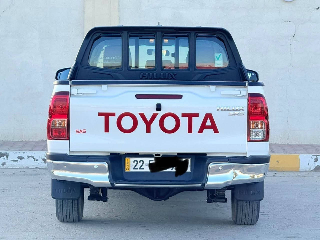 تويتا هايلوكس 2023 ناصي ساز فول موصفات 
مكفوله من كلشي عدا طخه بدعاميه الخلفيه 
موضحه بصوره
 جهت راكب 
ماشيه 21الف او اقل 
رقم اربيل

🛑 السعر سوي تعليق يصل مباشرة 🤖 

بسمي بدون مراوس 
المكان بغداد 

رقم صاحب السيارة 
***********
