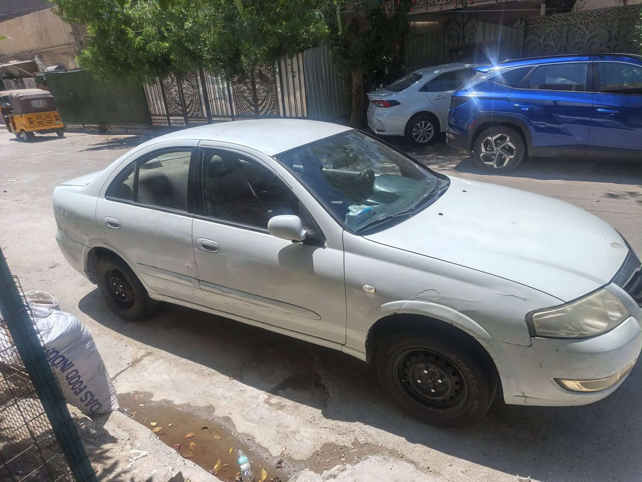 السلام عليكم
عندي سيارة نيسان سامسونج موديل ٢٠٠٨ 

بحالة جيدة كير ومحرك جيد 

وهيكل السيارة على نظر المشتري 

تبريد بي ليك السيارة باسمي رقمها بغداد 

مكاني الشعلة الرحمانية السعر77

للاستفسار الاتصال ع هذا الرقم 

***********
