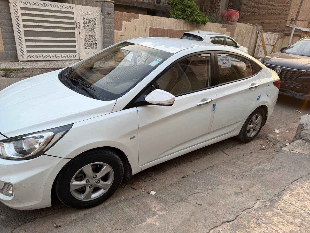 سلام عليكم اكسنت 2013 سياره جاهزه اي نقص ما بيها باسمي محرك 1600 مكان السياره بغداد***********
