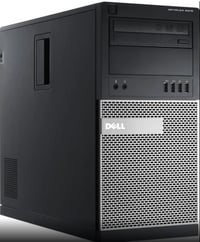 كمبيوتر متكامل Dell OptiPlex 9010 مع شاشة HP احترافية وكرت شاشة خارجي ...