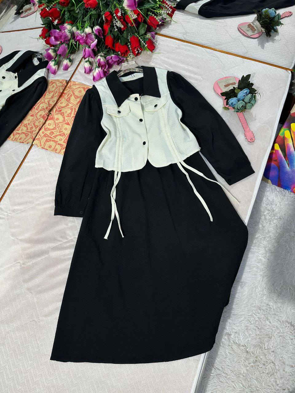 فستان مع كنزه منفصل يجنن 😍♥️

الخامة دابل صيفي ترڪي درجة اولى 💭

القياسات فري سايز يلبس من وزن ٤٥ الى ٧٠ 

متوفر خدمه توصيل لجميع المحافظات


**إذا كنت صاحب هذا الإعلان وتريد حذفه لأي سبب، رجاءا أرسل رسالة إلى الدعم الفني**