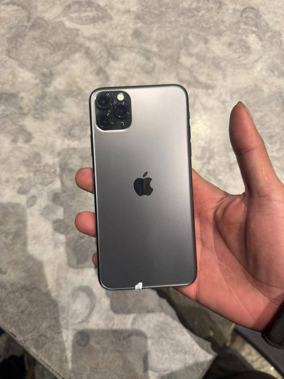 ايفون 11برو ماكس
ذاكره ٢٥٦ بطاريه ٩٥
مكفول كفالهه جهاز جديد سعر ٣٥٠
مكاني بغداد المنصور
