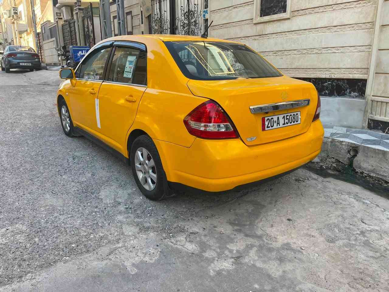 يسان فيرسا للبيع
موديل 2008
ضررها جاملغ الخلفي يمين وججاملغ الامامي يسار وشويه السقف بي رصعات بس بدون ضرر السقف 
سياره جاهزه تبريد تتدفئه خير من الله 
حدايه جديده طخم تاير جديد 
كوبون بانزين 
شاشه كامره بيها يعني سياره جاهزه السعر 67 وبيها مجال بسيط ***********
