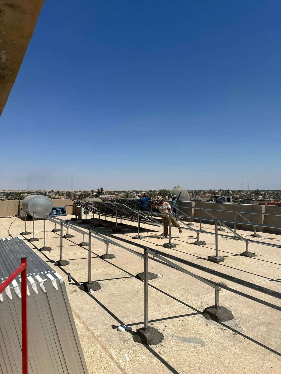 من الشرقاط
يوجد كادر متخصص بأشراف هندسي لتنصيب منضومات الطاقه المتجددة (شمسيه)
بأحدث المواد وظمان حقيقي
وجميع الشركات من اللواح وبطاريات حامضيه واليثيوم  وانفيرترات
مستعدين نجهزك من 5 انبير حتى 100 انبير او اكثر
ويوجد لدينا منضومات زراعيه بكافة الاحجام

مع جميع القواطع والحمايات للمنظومه
و يوجد نظام منصه لحاملي بطاقه الرافدين نظام 18 شهر
بتحميل معقول وكافة الظمانات
هاتف ***********
نرفق لكم جزء من أعمالنا
في بغداد والانبار والموصل وكركوك
والشرقاط يوميا تنصيب أكثر من 3 منضومات
