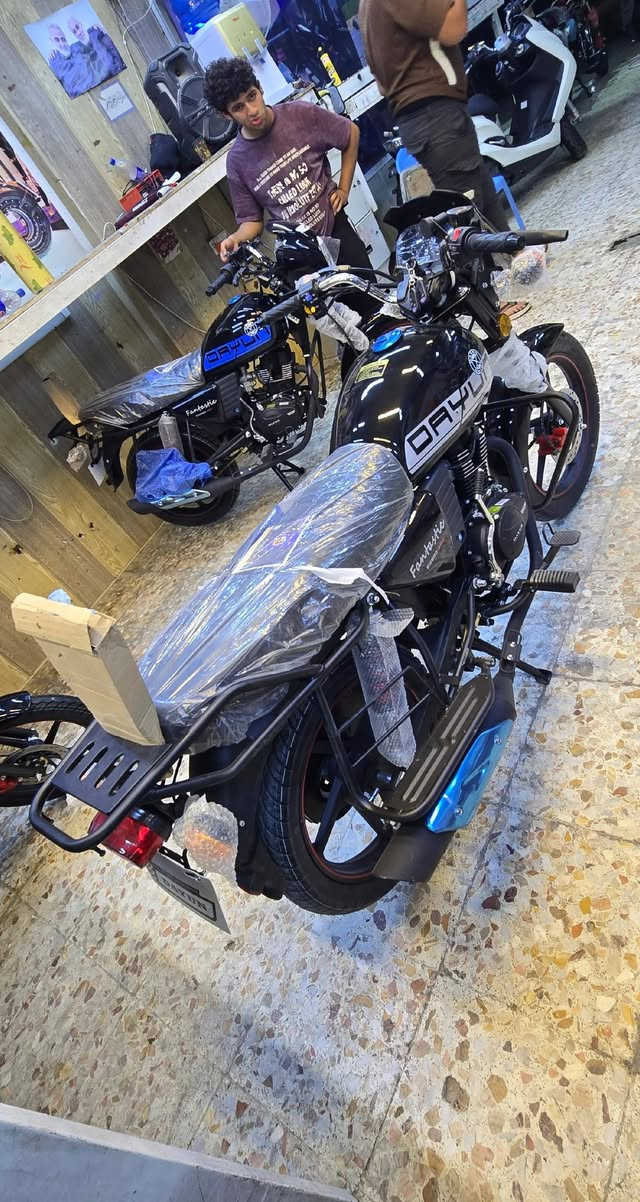 على بركة الله تم وصول 

دراجات دايوان نفخ موديل 26 

سكنر سكنر سكنر المتوفر كميات خير من الله 

بالون الاسود فقط مكينه 200cc مكاني كربلاء شارع العباس ***********واتس اب موجود
