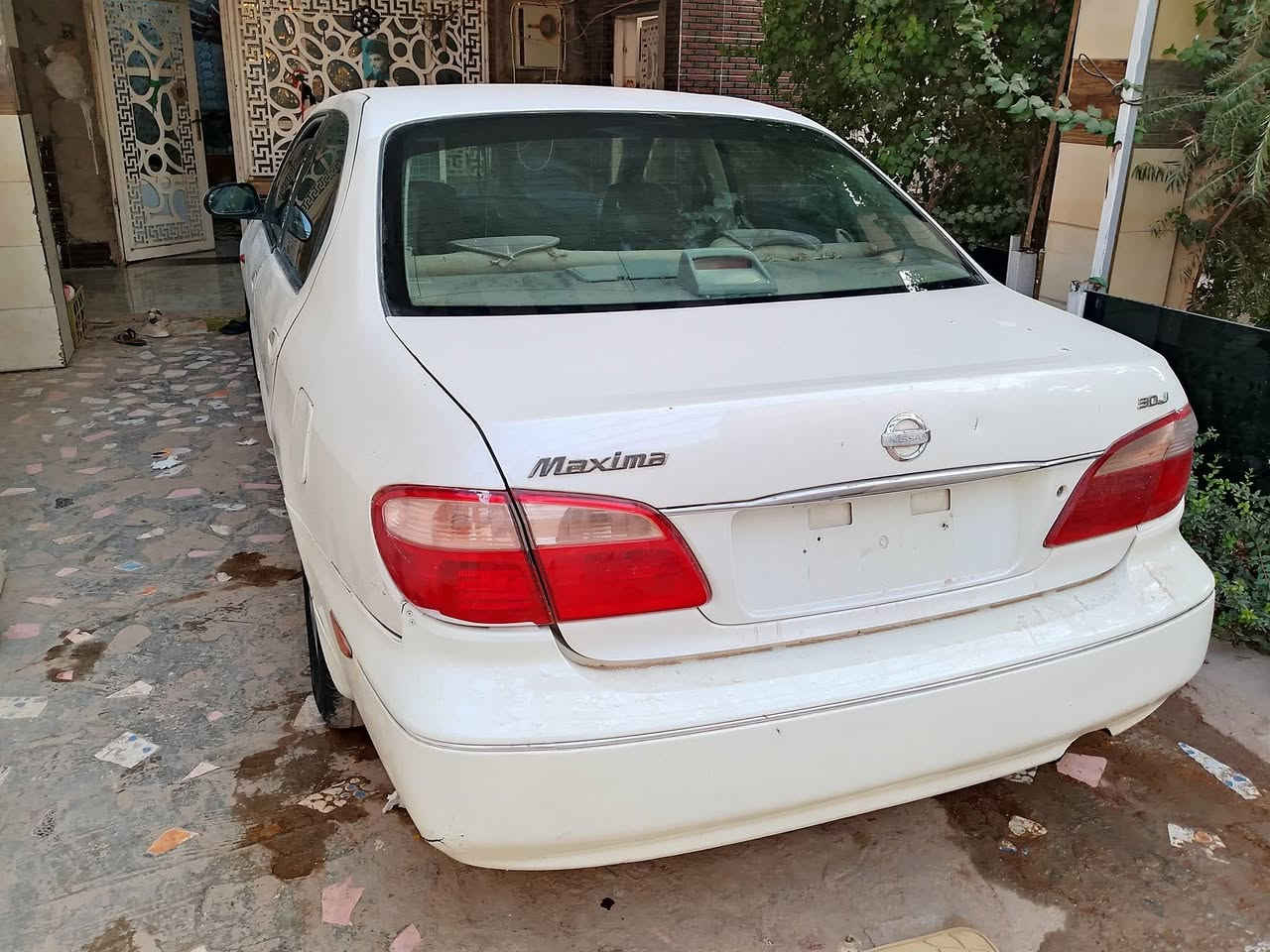 نيسان مكسيما ٢٠٠٨ تعمير كامل حداديه امامي وخلفي تخم تأير بطاريه جديده محرك كامري ٢٢٠٠  كامله من كلشي رقم انكليزي جديد بابل انكليزي لحد ٢٠٣١ باسمنه بدون حادث السعر ٦٥ ورق وبيها شويه الرقم *********** السياره بالحله
