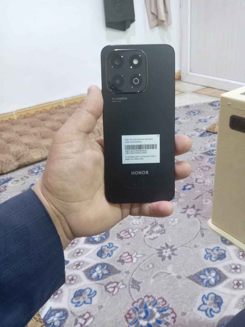 السلام عليكم هونر x6b ذاكرة 256 رام 12 جهاز نضيف مابي اي عيب ما مفتوح شرط السعر 135 بي مجال مستعمل شي قليل
***********
