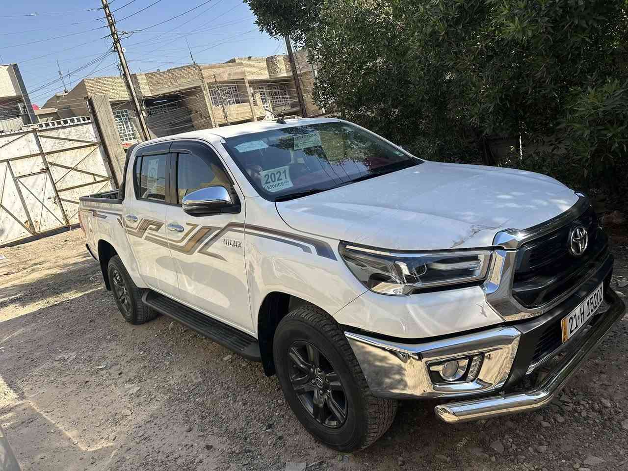 سلام عليكم هايلوكس 2021 جديده كفاله عامه ماشيه 37 الف حقيقي شرط الفحص رقم سليمانيه تحويل او وكاله السياره فول مواصفات ساز كير اوتماتيك السعر 315 وبيه مجال بسيط الاتصال ***********
