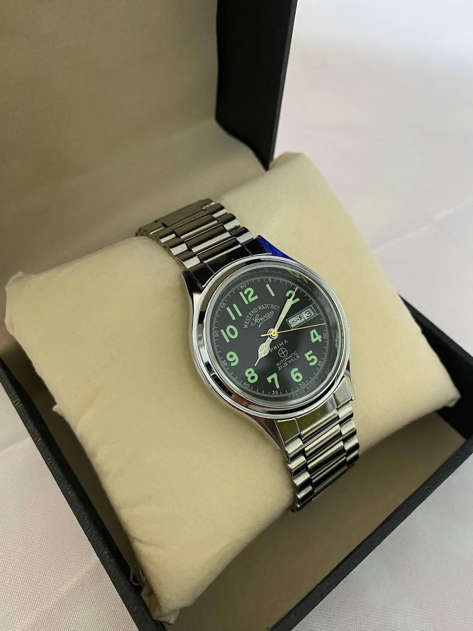 ساعتين للبيع
ويست ايند سويسري اوتماتيك قطر ٣٦ السعر ١٢٠
اورينت ياباني كوارتز قطر ٢٨ السعر ٩٠ الف


**إذا كنت صاحب هذا الإعلان وتريد حذفه لأي سبب، رجاءا أرسل رسالة إلى الدعم الفني**