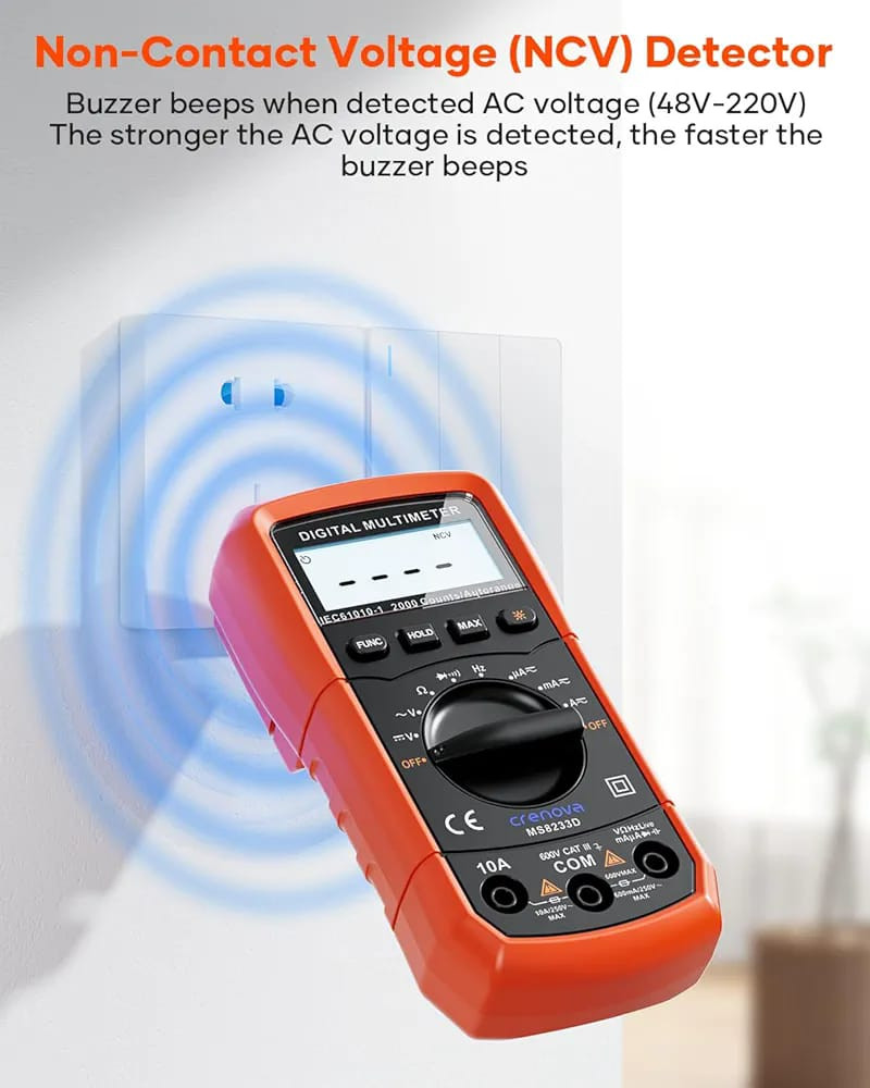 السعر 25الف
كرينوفا مقياس رقمي متعدد، مقياس فولتميتر تلقائي المدى مقياس التيار الكهربائي مقياس الاوم متعدد الدائرة مع شاشة LCD باضاءة خلفية، جهاز اختبار محمول يقيس تيار متردد/تيار مستمر، ترانزستور ثنائيات


**إذا كنت صاحب هذا الإعلان وتريد حذفه لأي سبب، رجاءا أرسل رسالة إلى الدعم الفني**