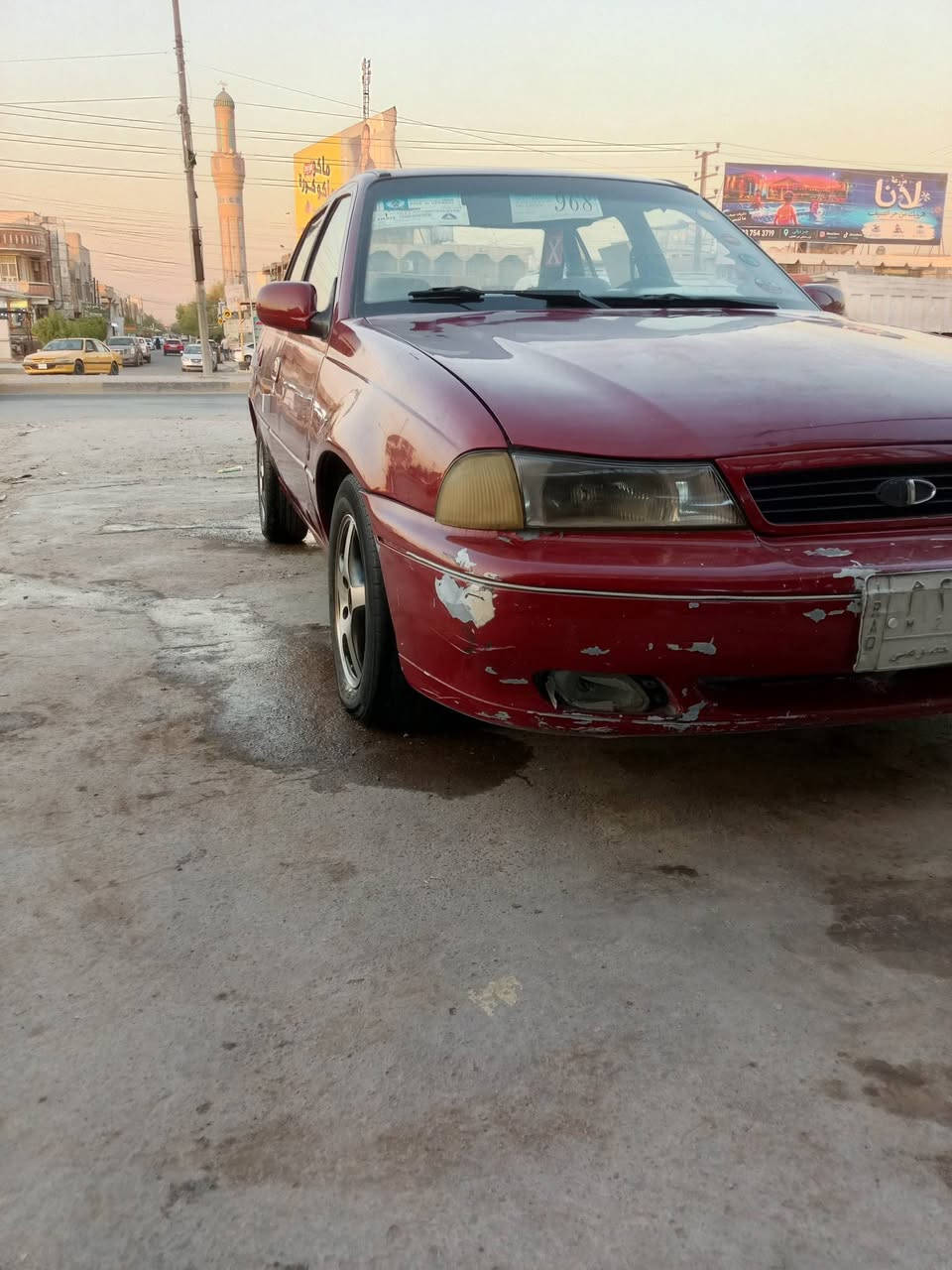السلام عليكم دايو سلو موديل 96 رقم بغداد مشروع وطني تحويل ثاني يوم محرك 1600 كير اوتو تبريد كامل بس ميشتغل صدر امامي وخلفي جديد تخم تاير نضيف داخلهه حلو كهربائيات شغاله منضومه زنون سعر 26 مكاني بغداد الزعفرانيه رقمي ***********
