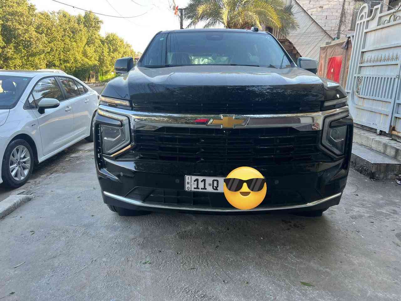 تاهو 2025LS وكاله المنصور
غراض الشركه بعدهن ممفتوحات 
ماشيه 7000
شاشه دجتل كير بالستيرن 
5 كامرات 
5 بصمات 
كراسي كهرباء 
رادار امامي وجانبي 
حساسات 
رقم بغداد
السياره مغلفه PBF
 للاستفسار ***********
