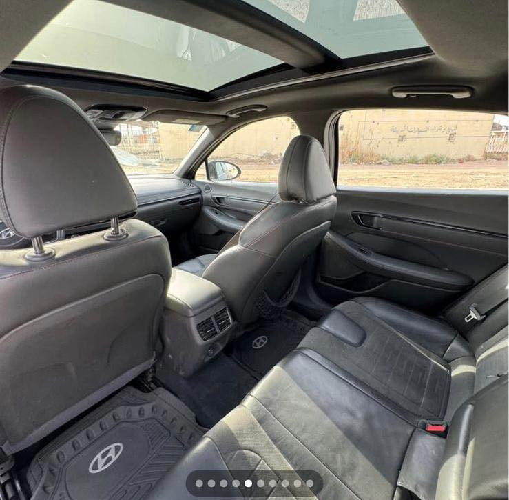 � سوناتا N Line موديل2021 للبيع 🔥

للبيع هيونداي سوناتا N Line رياضية
موديل 2021

🔧 المواصفات:
• محرك 2.5 لتر توربو
• 290 حصان 💪
• كير DCT دبل كلج 8 سرعات
• Paddle Shift
• وضعيات قيادة
• دفع أمامي

• تصميم رياضي خاص N Line
• ويل 19 إنج
• دبل عادم
• سيارة ثابتة وسحبها عالي

• مقاعد رياضية جلد
• مقود N Line
• شاشة عدادات ديجتل
• شاشة وسطية كبيرة
• تكييف أوتوماتيك مزدوج
• تشغيل بصمة / زر
• شحن لاسلكي

• رادار
• نقطة عمياء
• الحفاظ على المسار
• مثبت سرعة
• وسائد هوائية

📌 ملاحظات مهمة:
• السيارة بيها قطعتين
• الشغل نظيف وما مأثر على الاستخدام
• الفحص موجود للجادين
سعره 155💸
📞 للتواصل:***********
الجادين فقط
المعاينة على الطبيعة
السعر قابل للتفاوض للجاد
