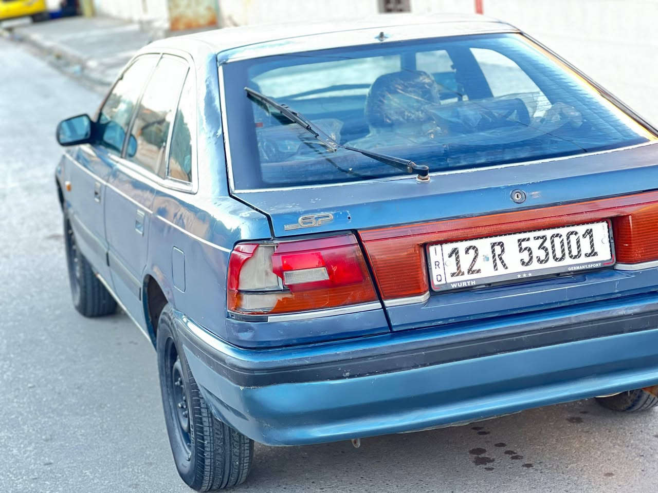 مازدا 626  موديل 1988كير اوتوماتيك محرك 8بخ
جامات كهرب رقم اجنبي السنوية لغايه 2030 شرط الوكالة او التحويل كير والمحرك شرط  بيها صبغ دوسات ودوائر ونص باب السايق مكان السيارة موصل حي التحرير
السعر 37 وبيها مجال للطيبين
للتواصل *********** او كورك ***********
غير متواجد على الفيسبوك
