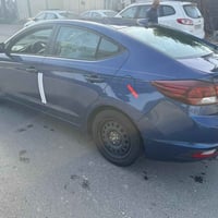 النترا موديل20 وارد امريكي رقم السليمانية الانكليزي السيارة بأسمي حادث...