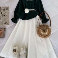 فستان متصل • هوريم دابل تركي • مقاسات 38-48