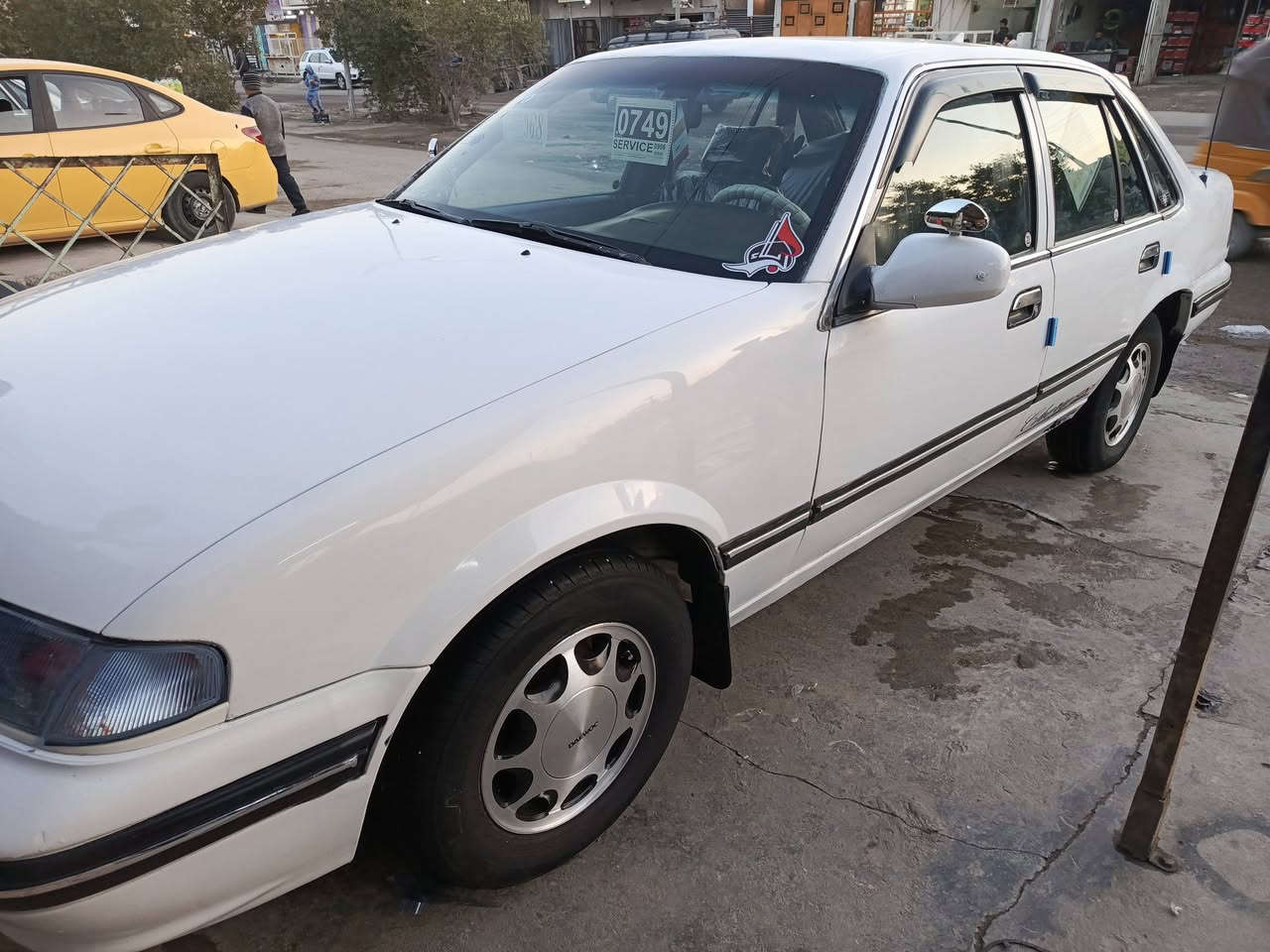 سلام عليكم دايو برنس موديل 1995مكين كير مكفولات حدادية كل جديد تخم تاير وباتري جدد  كهرباء كل شغالة سنتر لوك ريمون لايت عدسة رقم بغداد مشروع وطني بسمي رقم الجديد هزة جديد مصبوغة للجمالية قمارة تكم بلاد بدون اي ضرر شواصي لغود مكفولات ملاحظة كير عادي ترايك وين تريد ابيع فقط بدون مراوس مكاني بغداد هاذة رقمي سعر38وبيهة مجال قليل هاذة رقمي ***********.  ***********
