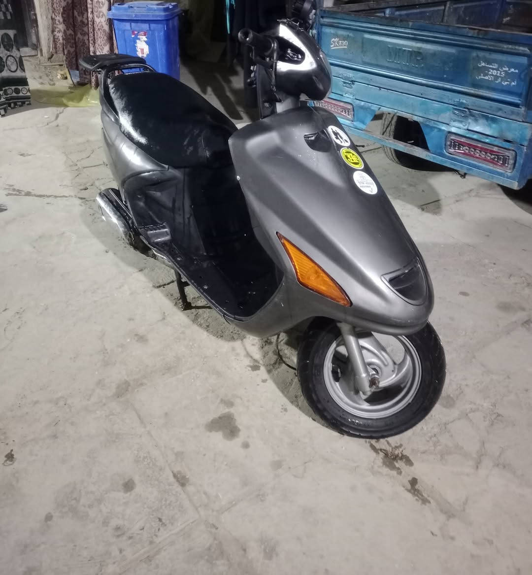 سلام عليكم دراجه فراشه لبيع دراجه خير من الله سلف هندر لايت بك لايت كله شغال ماعايزه برغي شلعه مشي معدل ما مفتوحه دراجه تخبل مكاني نجف السعر 400وبيه مجال ***********
